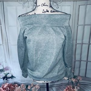Off shoulder sweater